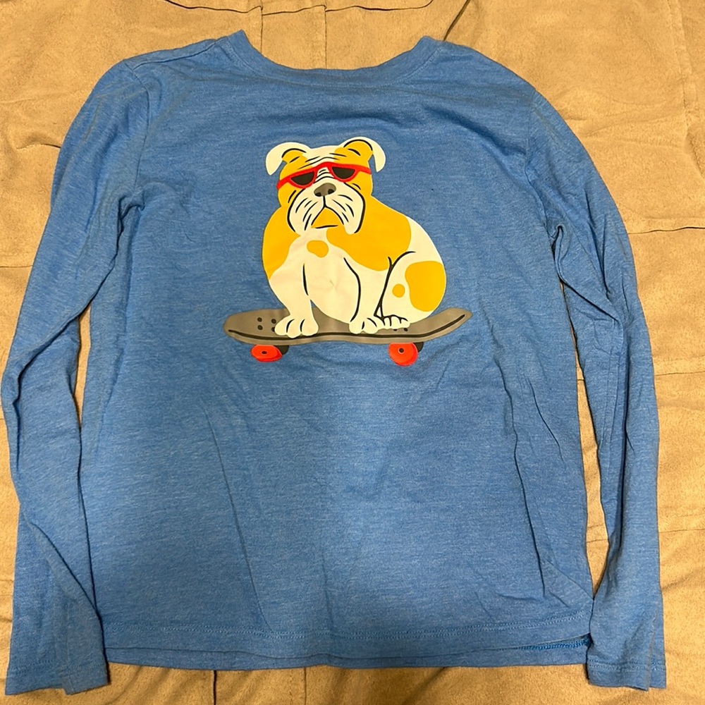 Blue Long Sleeve Shirt